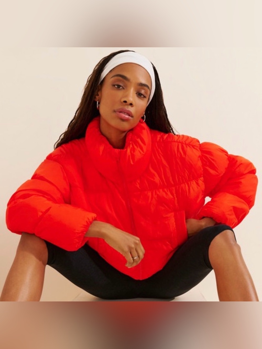 Free People Movement In A Bubble Puffer Jacket - Size Medium